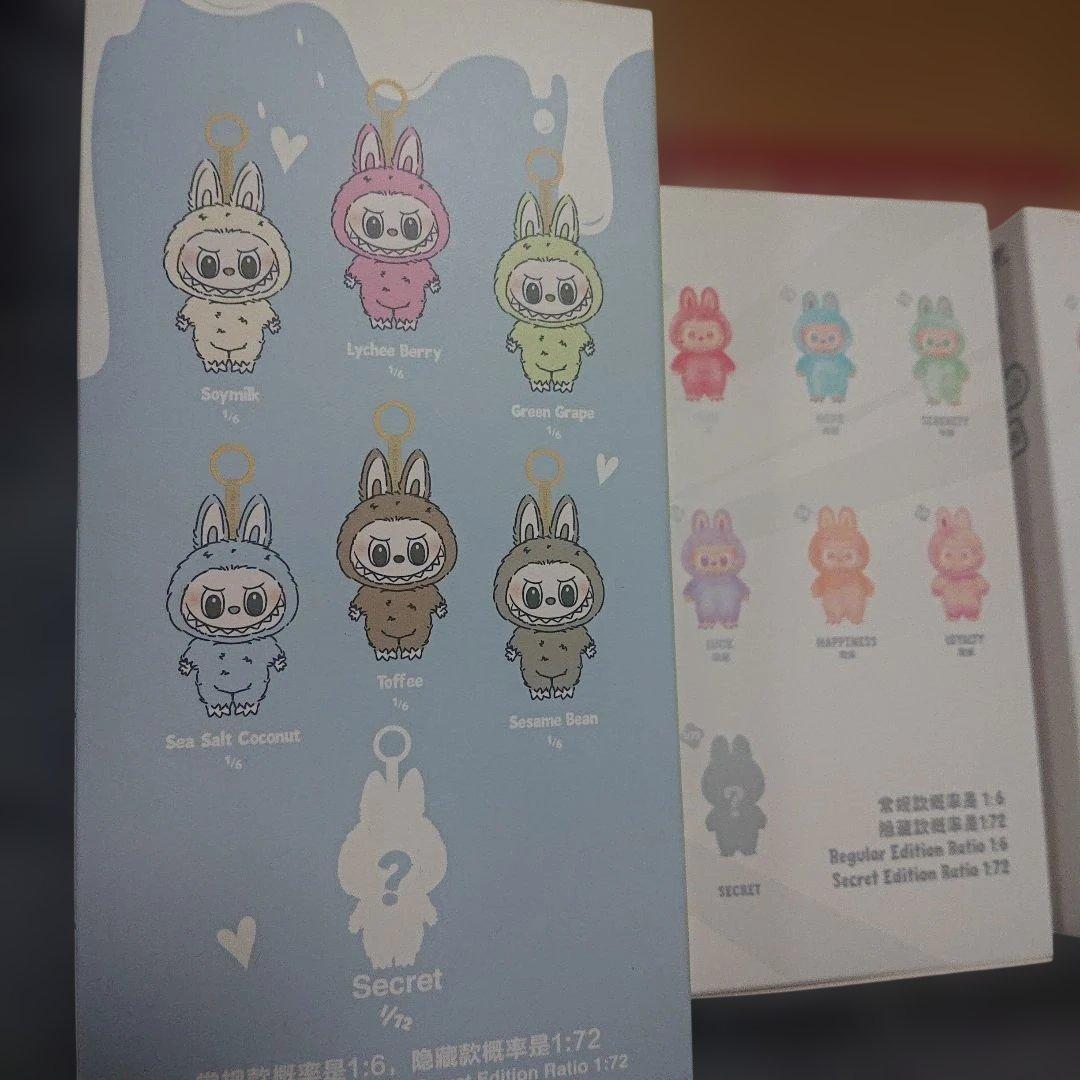 未開封正規店購入 POPMART Energy/MACARON ラブブ3個セット