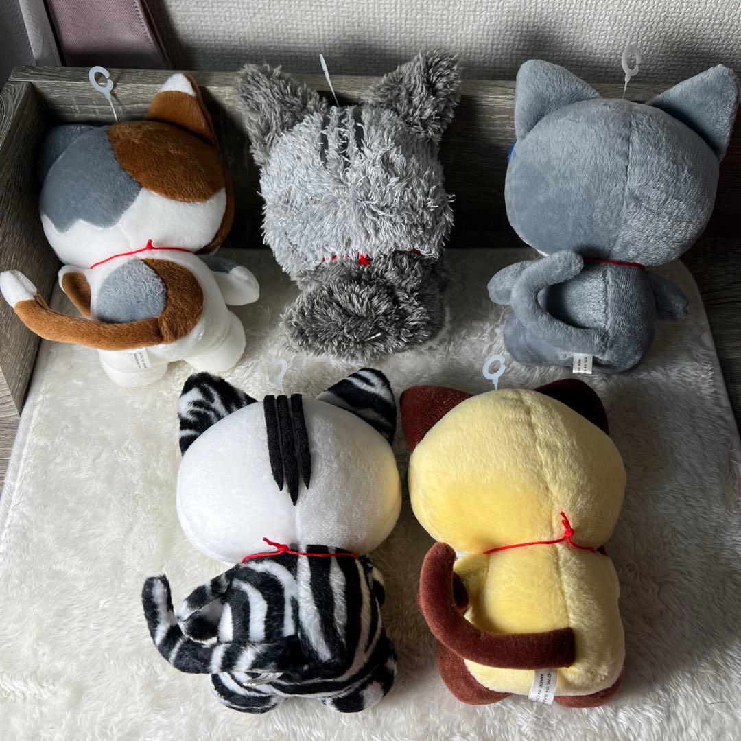 キテイちゃん 世界のネコ コレクション ぬいぐるみ　5点セット