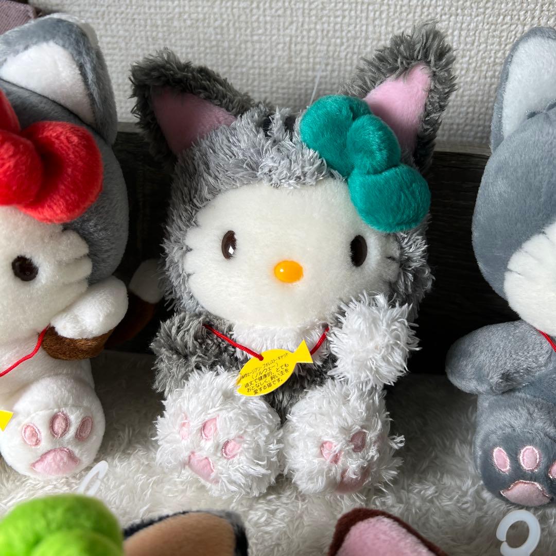 キテイちゃん 世界のネコ コレクション ぬいぐるみ　5点セット