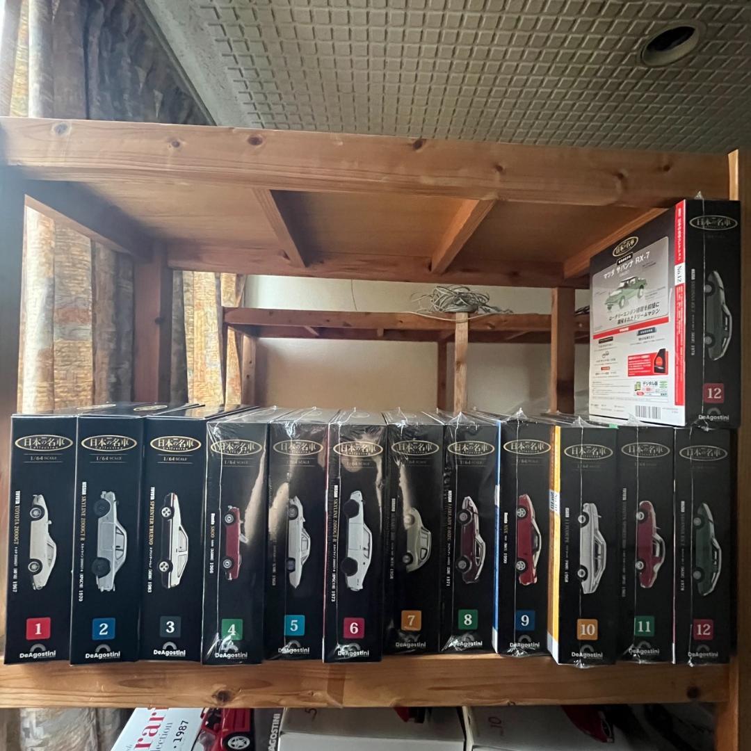 【22台☆新品】　デアゴスティーニ　日本の名車コレクション　1/64スケール