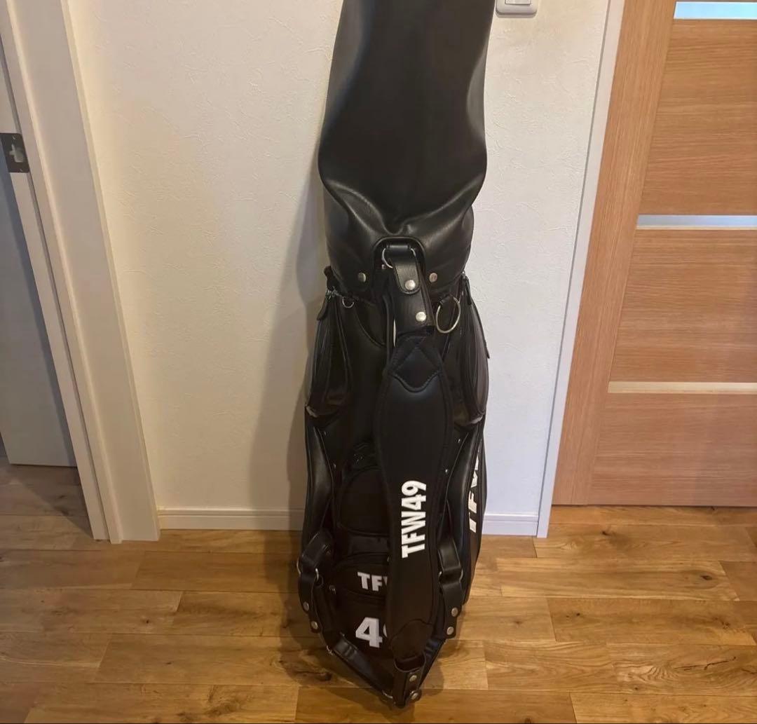 TFW49 ブラック キャディバッグ