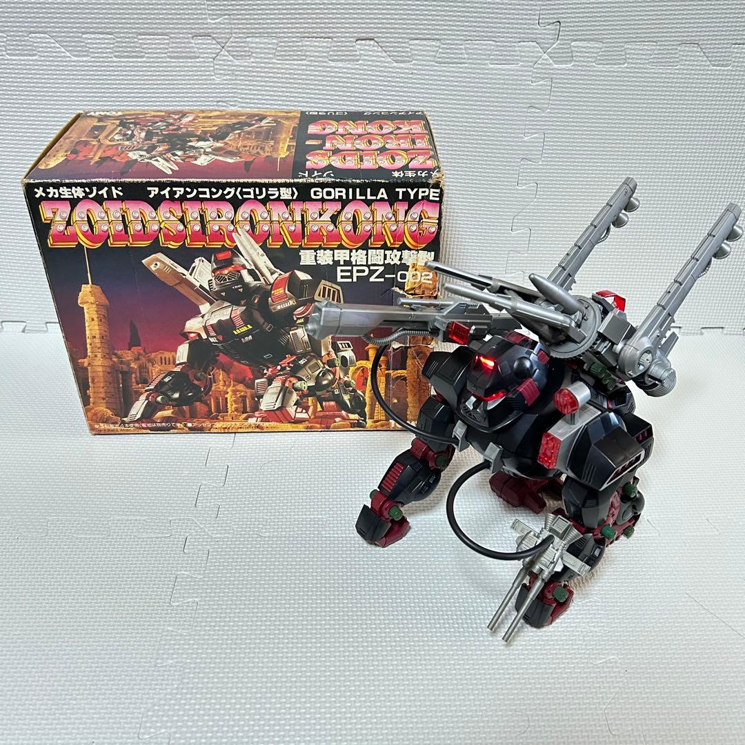 完品 旧ゾイド アイアンコング NEW改造セット フル装備 外箱付属