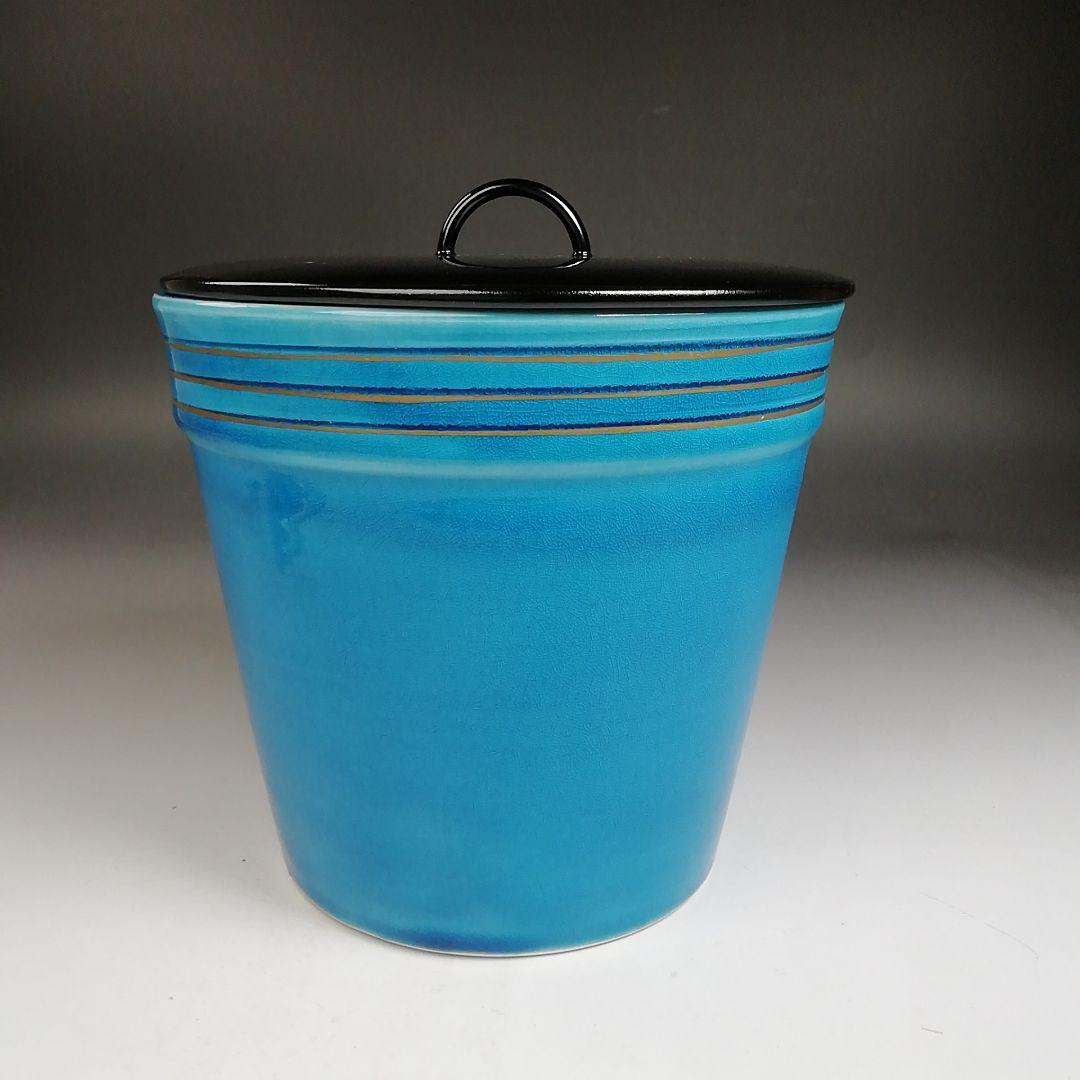 Ｔ９５４　水指　『土耳古　末広水指』『瑞豊 造』　共箱　茶道具