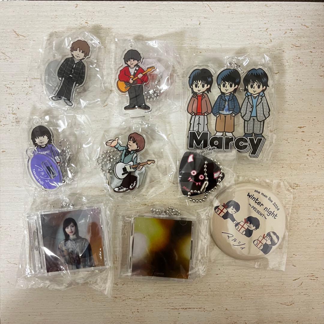 マルシィ ステッカー キーホルダー まとめ売り