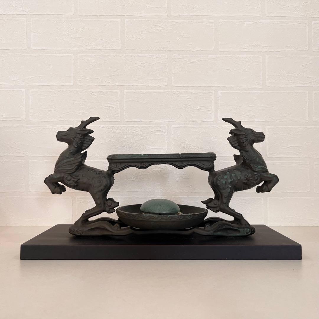 最終値下げ⬇️【骨董】お香の専門店 松栄堂　香時計