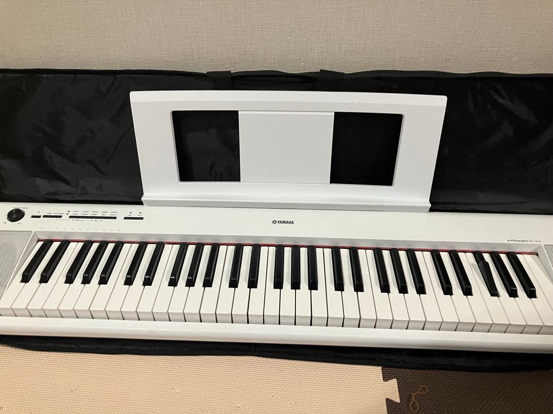Yamaha np-12 ホワイト電子ピアノ