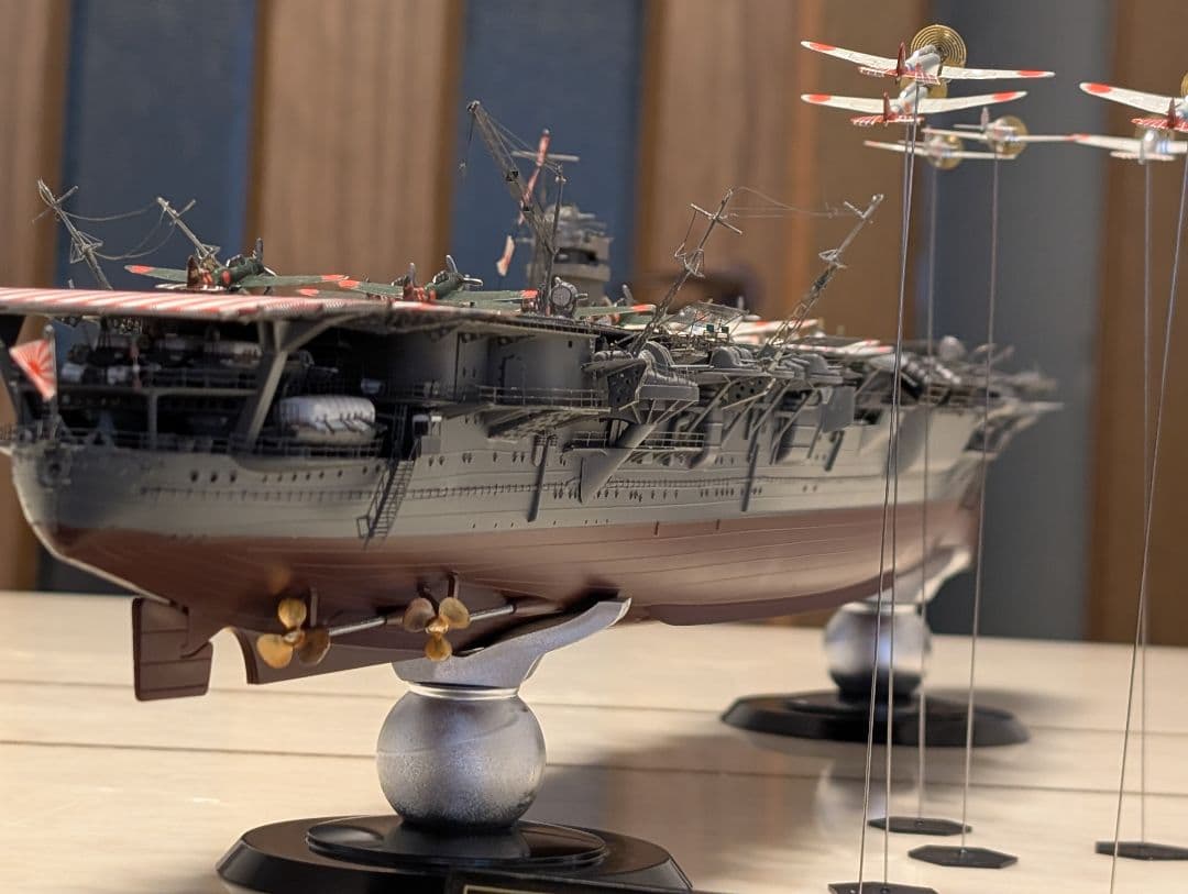 精密模型 旧日本海軍航空母艦　飛龍 1/350 1941年　太平洋戦争開戦時