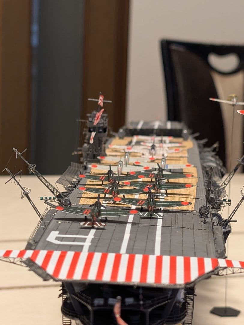 精密模型 旧日本海軍航空母艦　飛龍 1/350 1941年　太平洋戦争開戦時