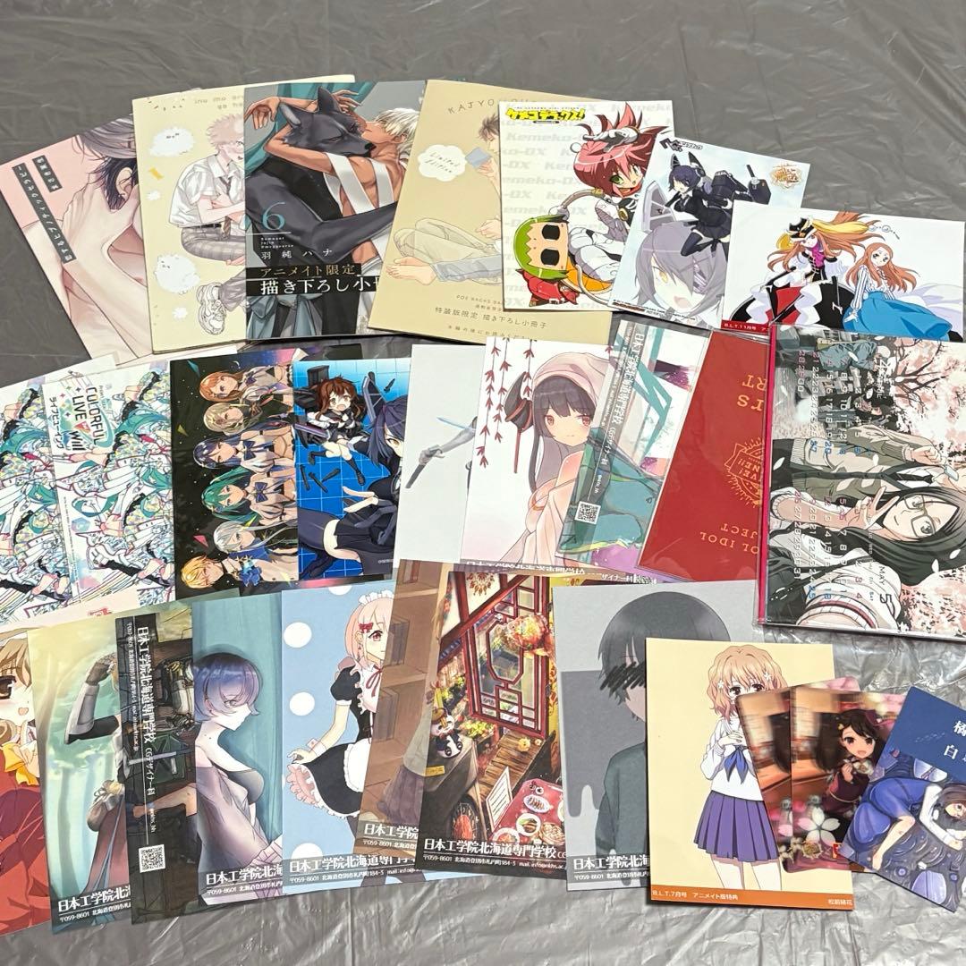 約130点 紙物 アニメグッズ まとめ売り Anime まとめ ノンジャンル