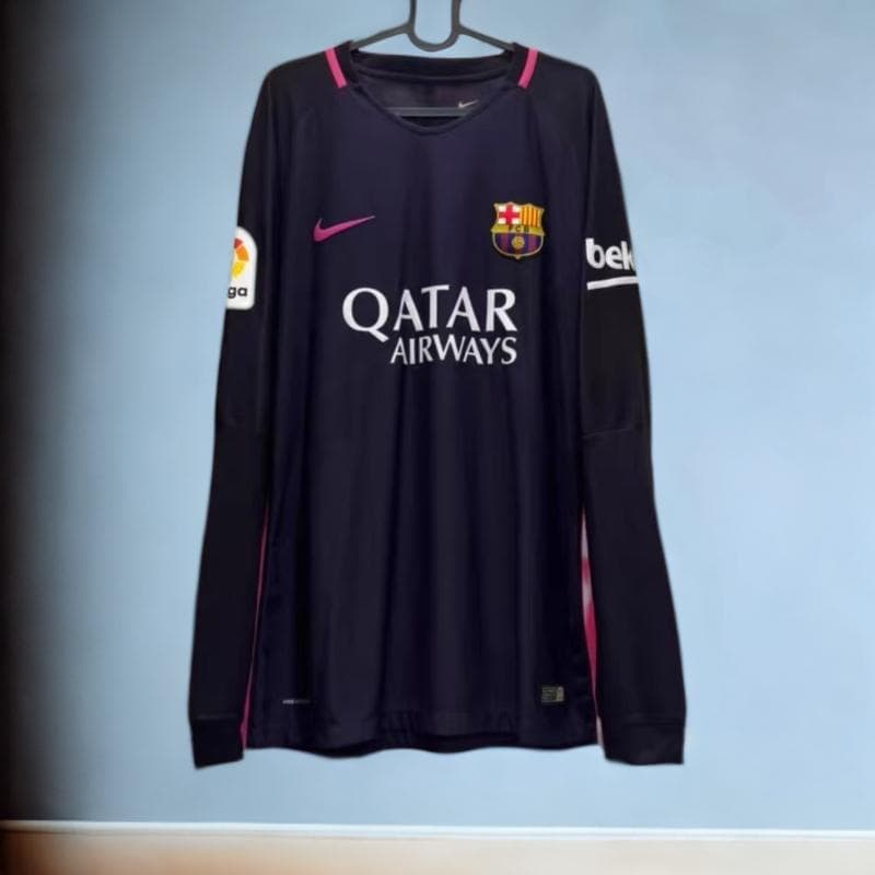 16-17 NEYMAR JR 11番 バルセロナ 長袖 シャツ