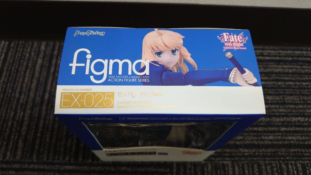 未開封 figma セイバー ドレスver.　ワンダーフェスティバル限定品