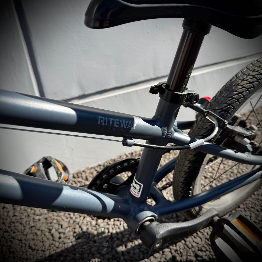 [美品・手渡し] RITEWAY ZIT16 マットブラックグレー