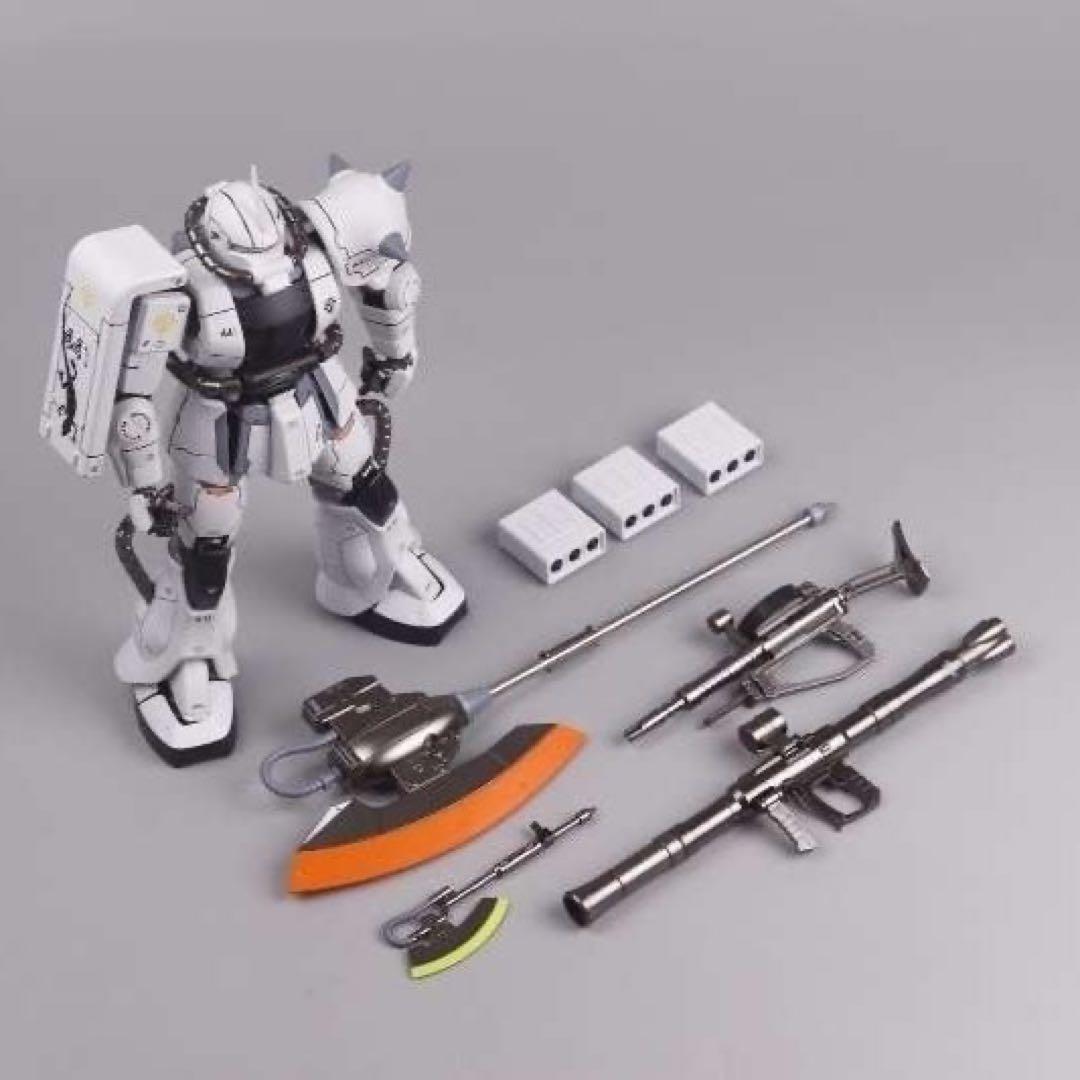 ACE 1/72 合金完成品 アップグレード版 ザク（ホワイト）