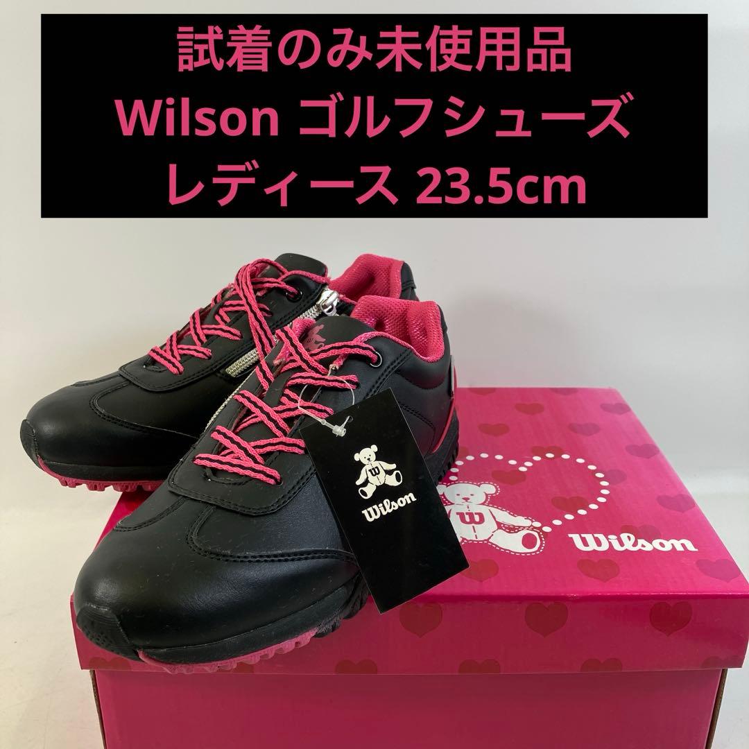 【試着のみ】 Wilson ウィルソン レディース ゴルフシューズ 23.5cm