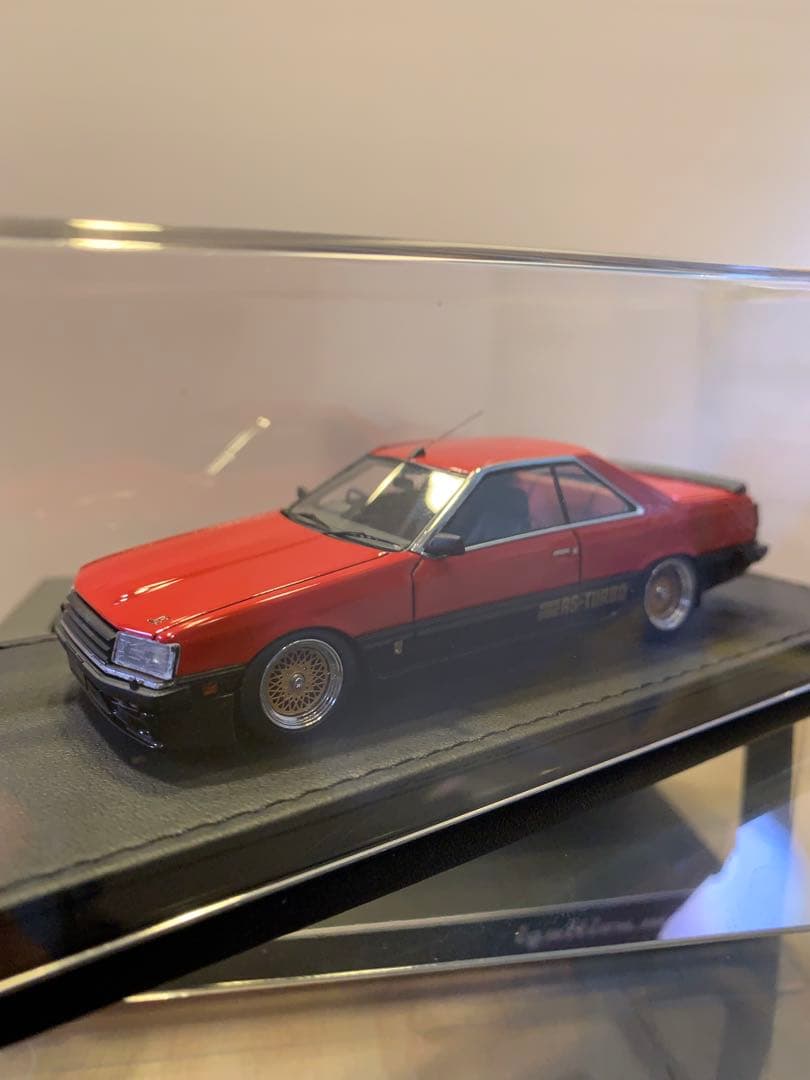 イグニッションモデル　1/43 スカイライン　RSターボ　R30 レッド