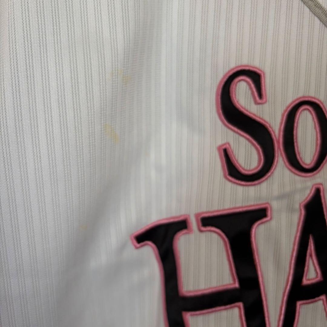 福岡ソフトバンクホークス 柳田悠岐ユニフォーム 背番号9 ピンクフルデー L