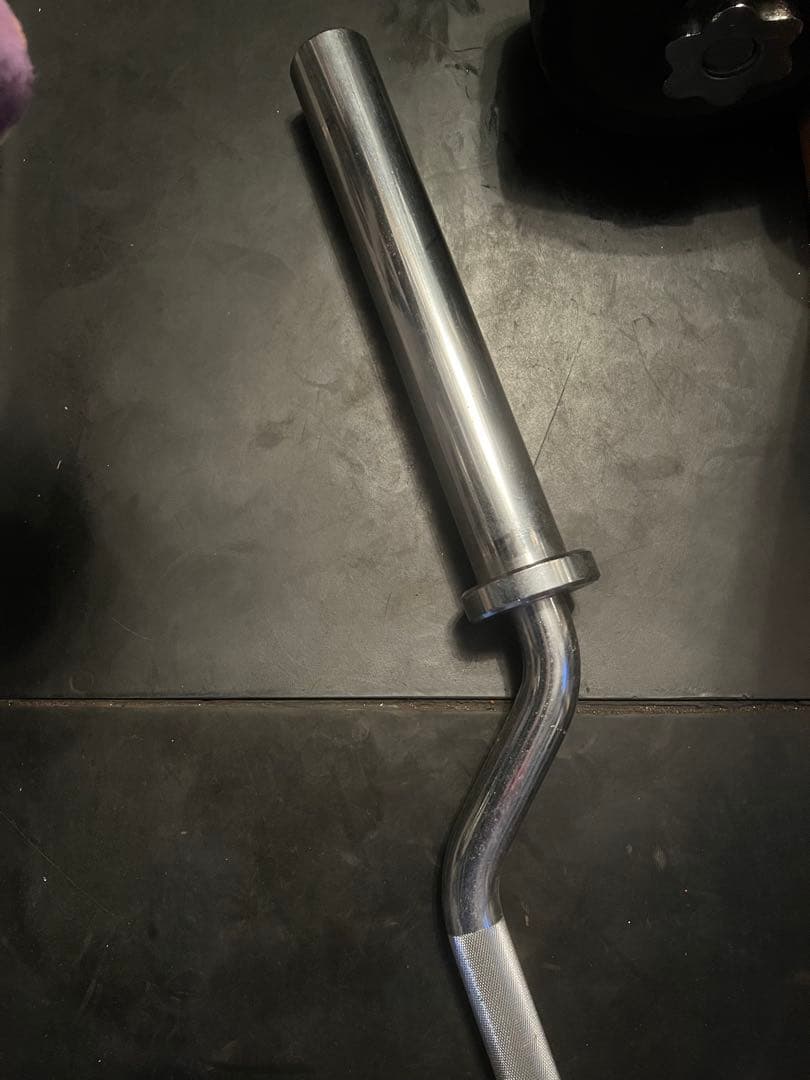 セーフティスクワットバー新品保管品曲がり型