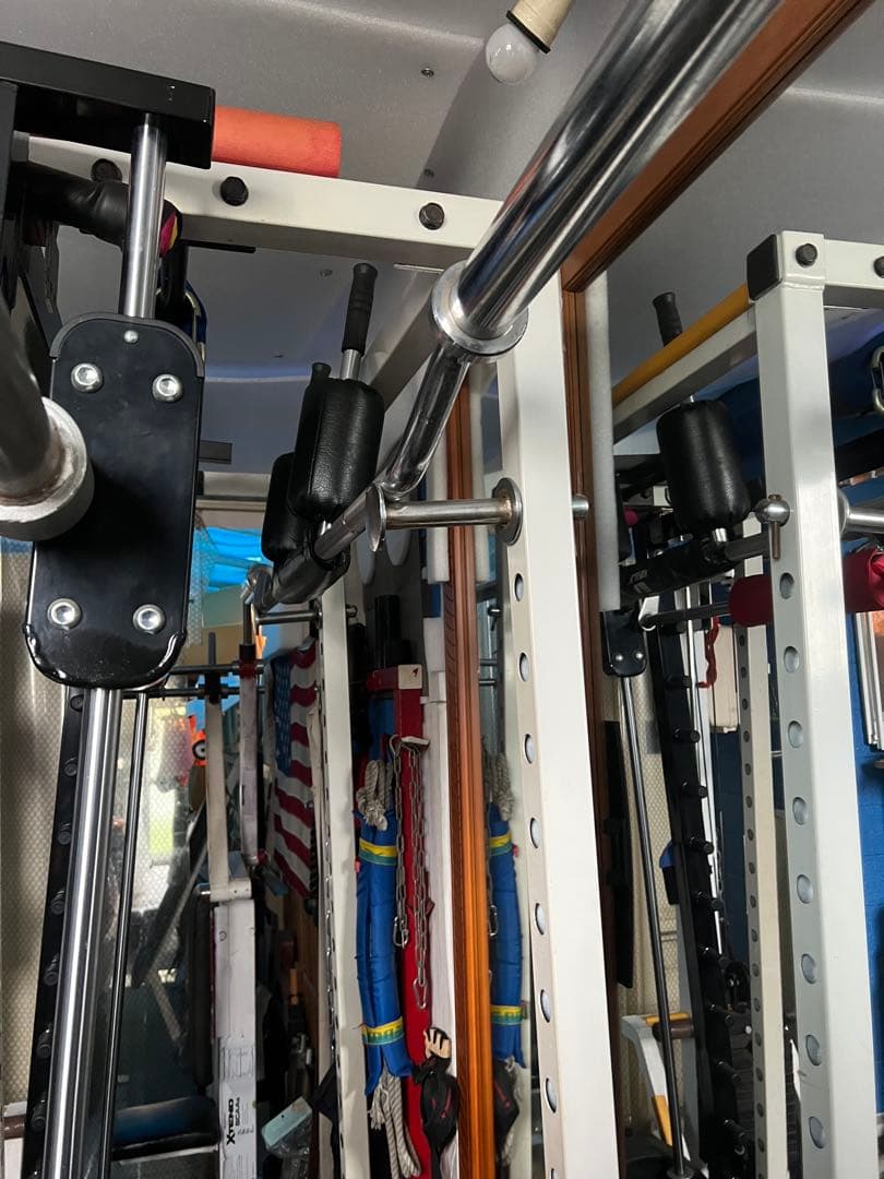 セーフティスクワットバー新品保管品曲がり型