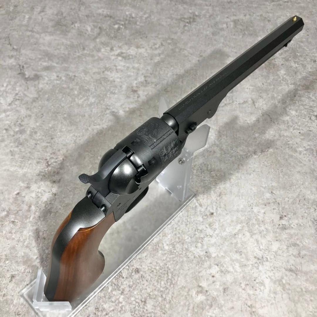 希少 未使用 東京マルイ エアリボルバー プロ No.6 M1851 NAVY