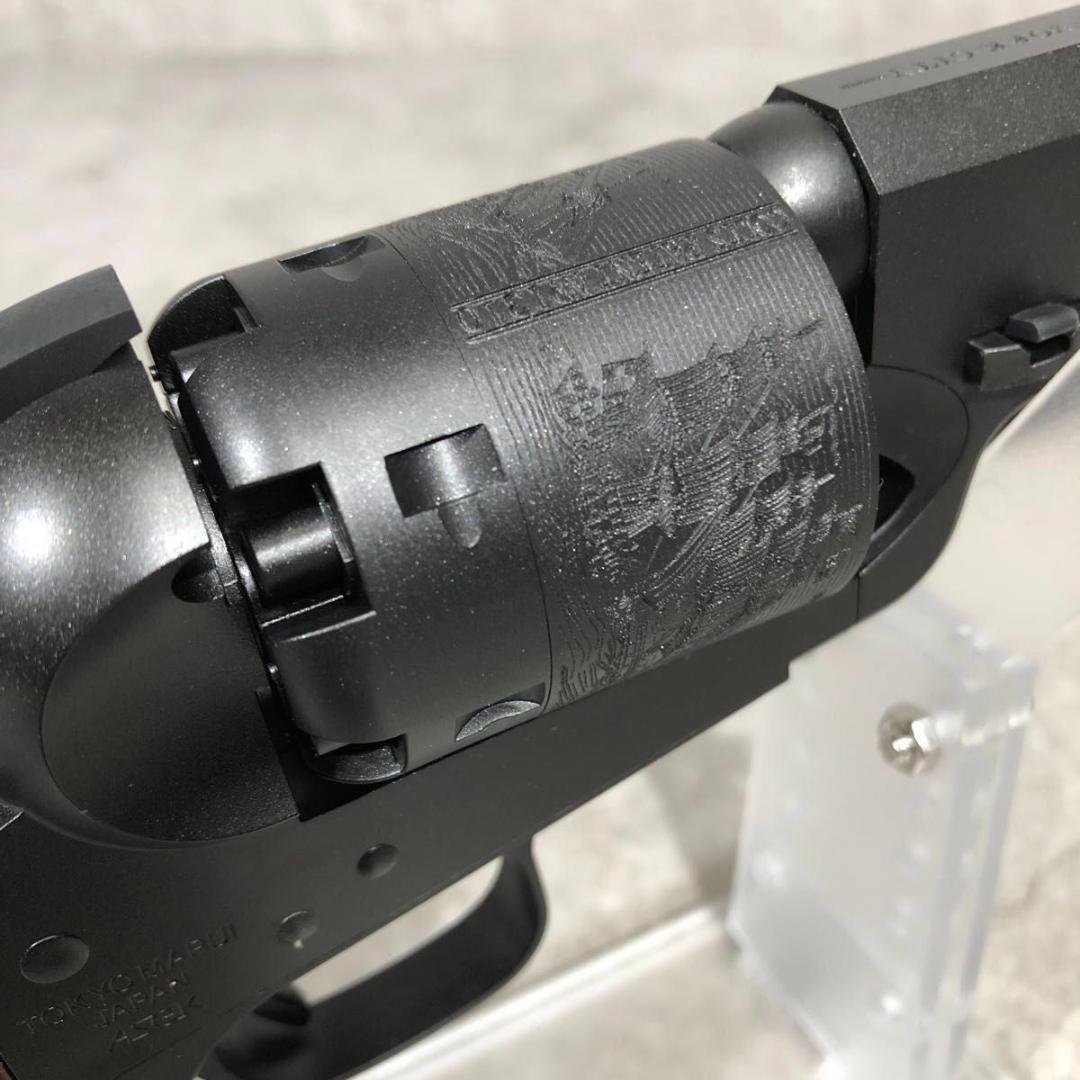 希少 未使用 東京マルイ エアリボルバー プロ No.6 M1851 NAVY