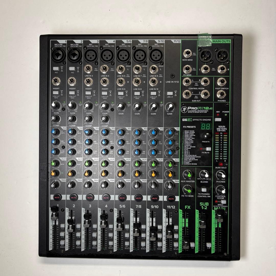 PROFX12V3 アナログミキサー 12チャンネル
