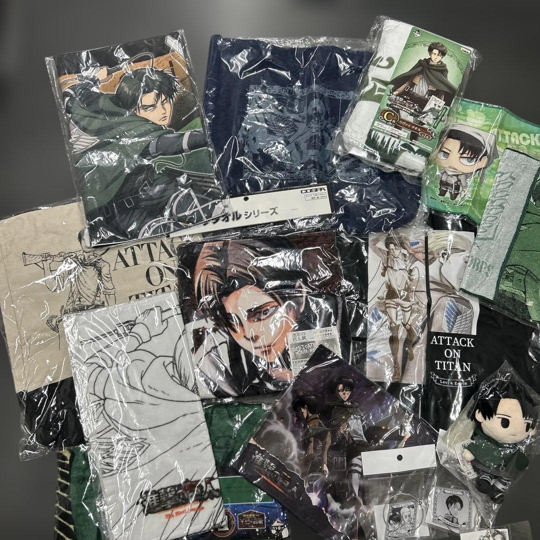 進撃の巨人　リヴァイグッズ纏め売り