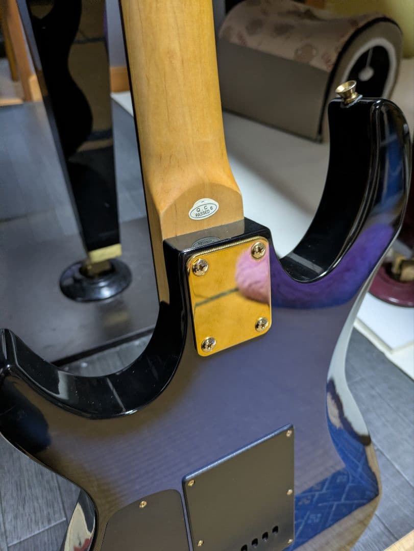 アンボーイ　フジゲン　エレキギター　ブルー