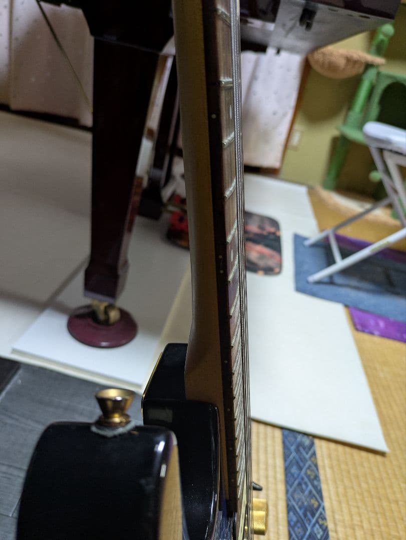 アンボーイ　フジゲン　エレキギター　ブルー