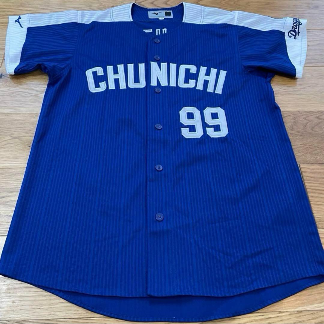 【美品】松坂大輔　中日ドラゴンズ　レプリカユニフォーム　サイズL