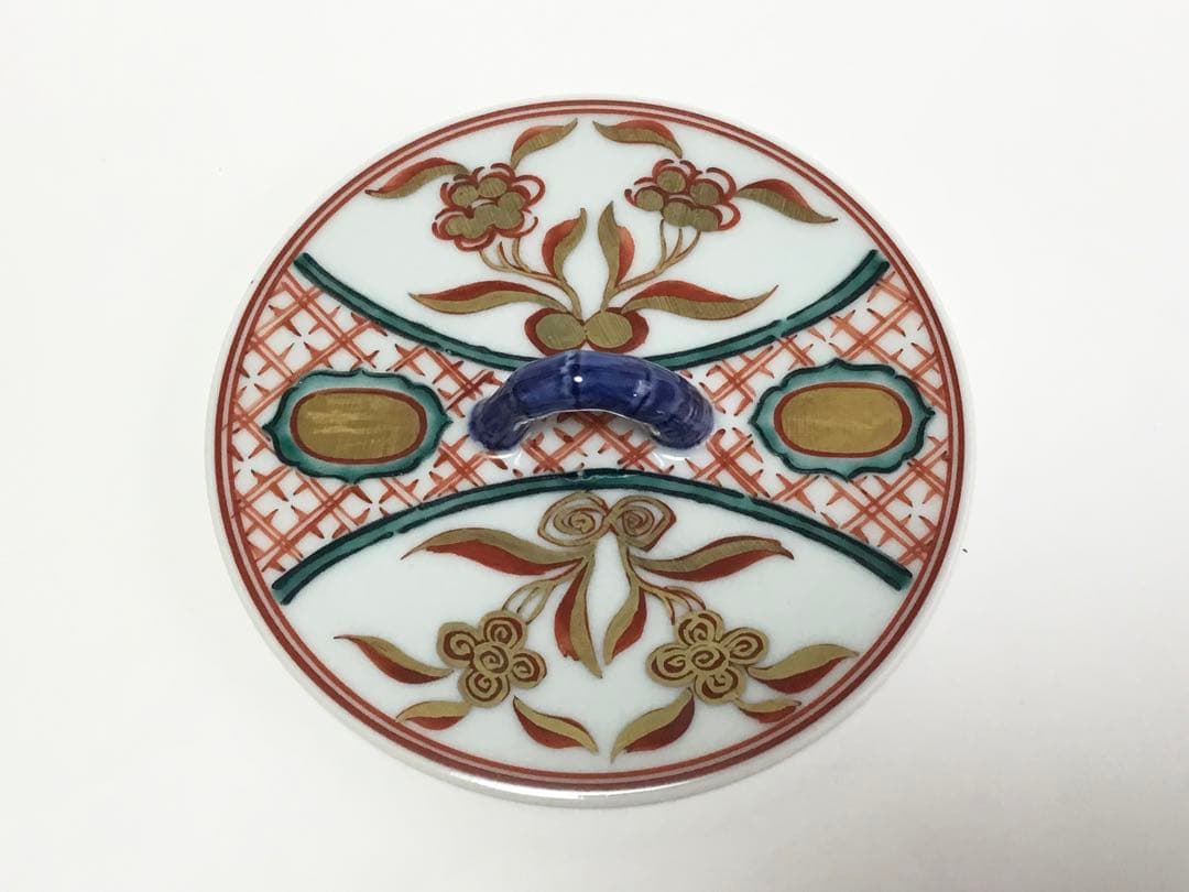 茶道具 古物品 水指 染付 竹の絵 玉堂 木箱入