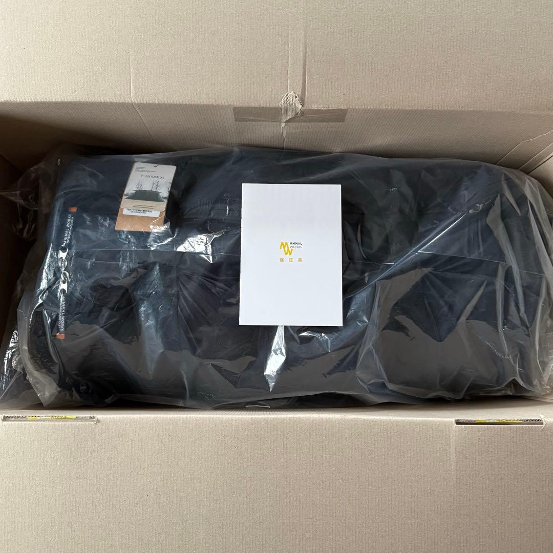 黒新品53%of MINIMAL WORKS Vハウス テント M ブラック