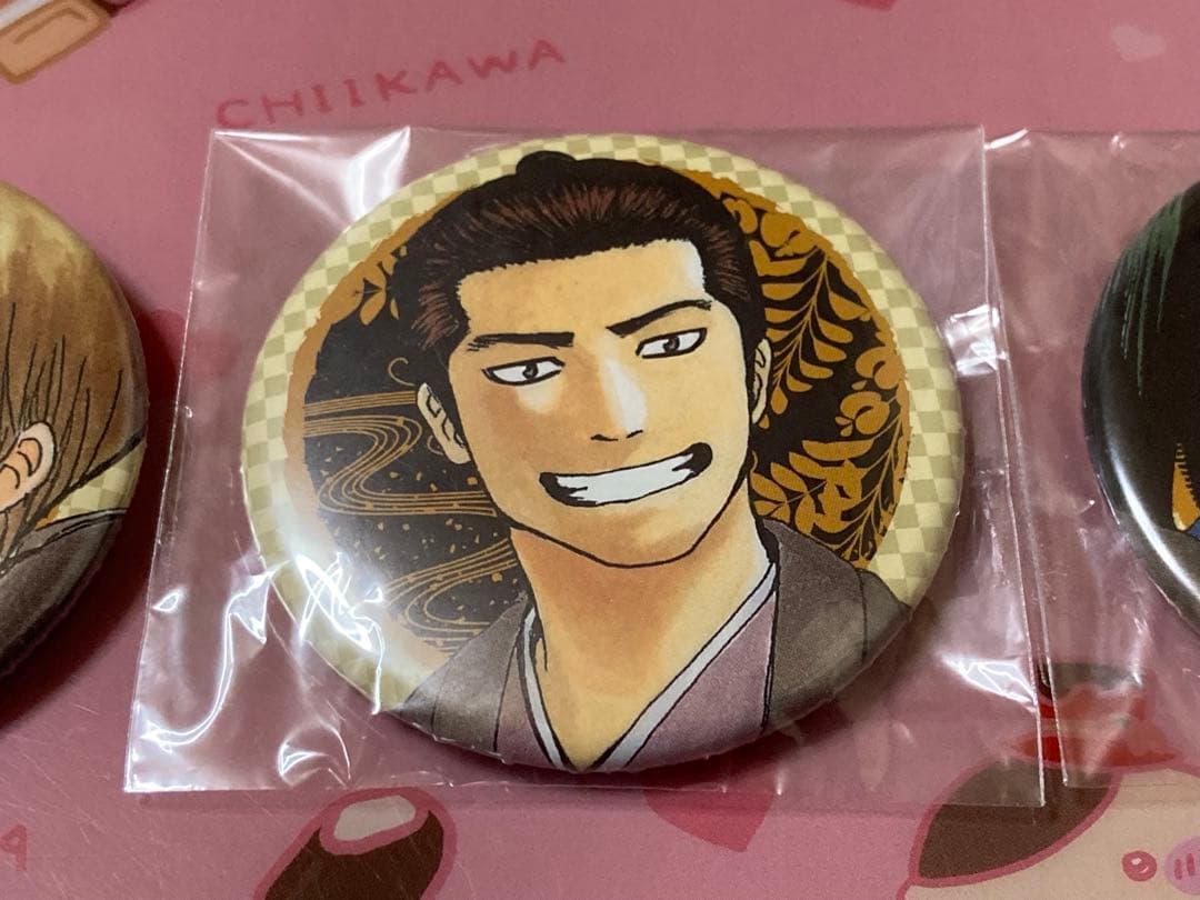 銀魂 大銀魂展 真選組 近藤 土方 沖田 缶バッジ 3点セット