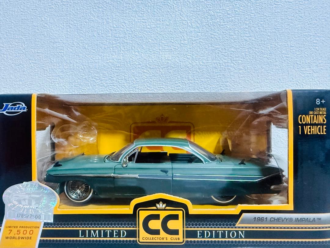 Jada/'61 Chevyシボレー Impalaインパラ 1/24 限定絶版
