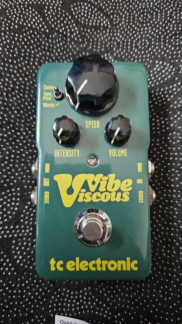tc electronic Viscous Vibe　エフェクター ユニバイブ
