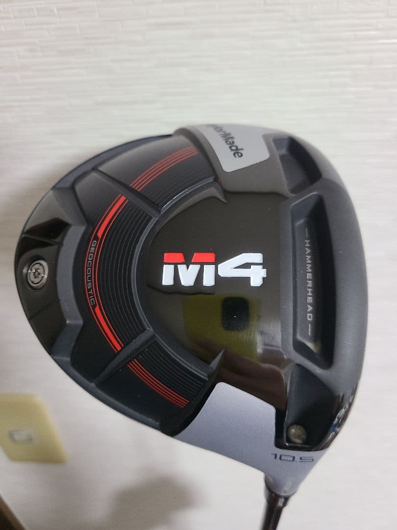 【美品】テーラーメイド M4 ドライバー 10.5° フレックスS