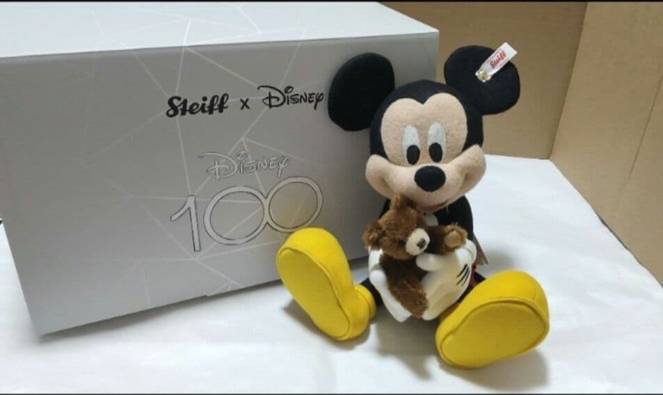 ディズニー 100周年 ミッキー シュタイフ ぬいぐるみ