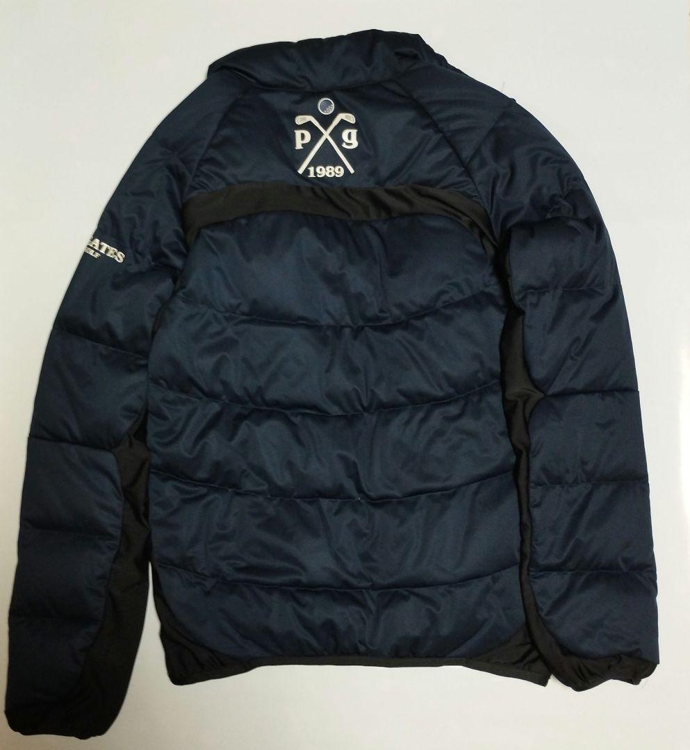 美品　パーリーゲイツ　ダウン90% ゴルフ ダウンジャケット　 紺　ネイビー