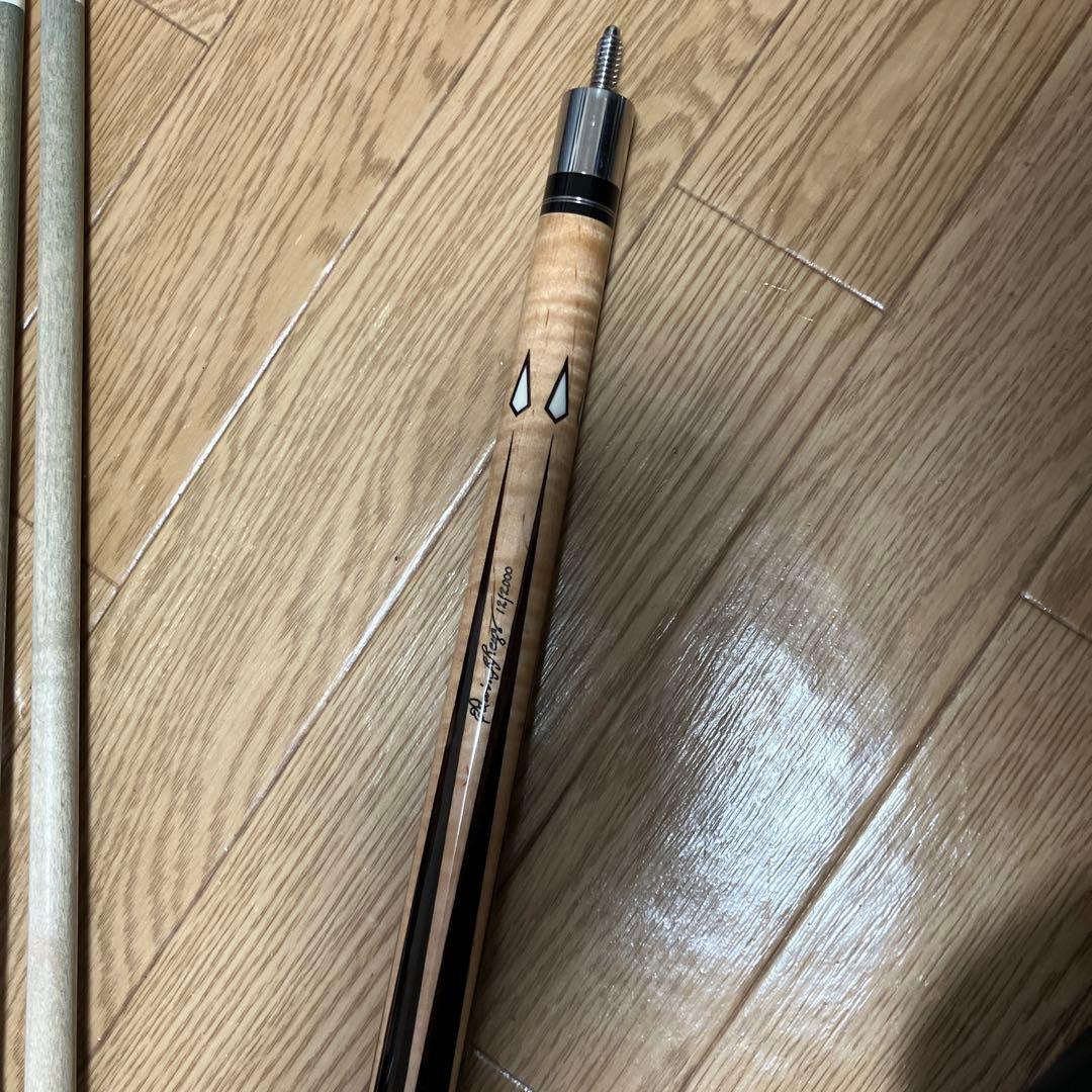 Edwin Reyes カスタムハンドメイドビリヤードキュー 12/2000