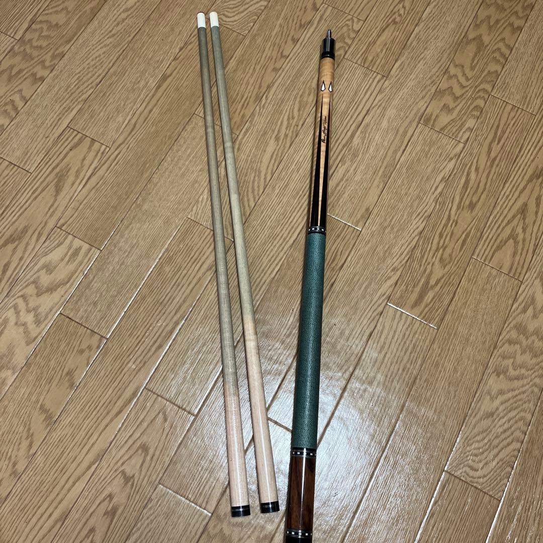 Edwin Reyes カスタムハンドメイドビリヤードキュー 12/2000