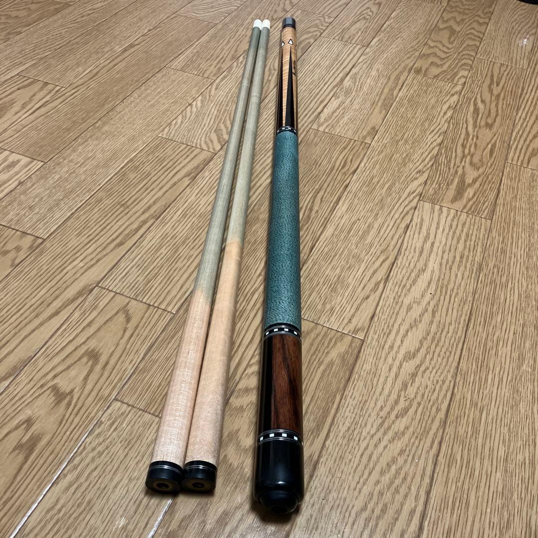 Edwin Reyes カスタムハンドメイドビリヤードキュー 12/2000