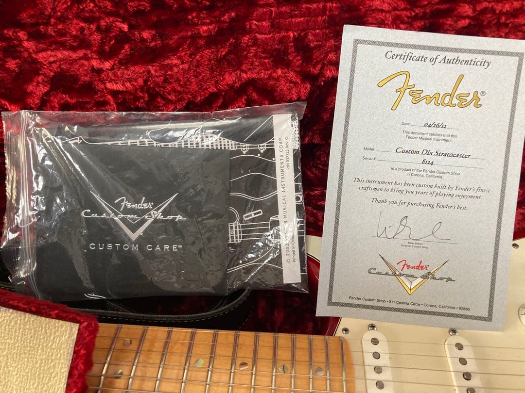 大幅値下げ、カスタム　ショップ　ストラトキャスター2015