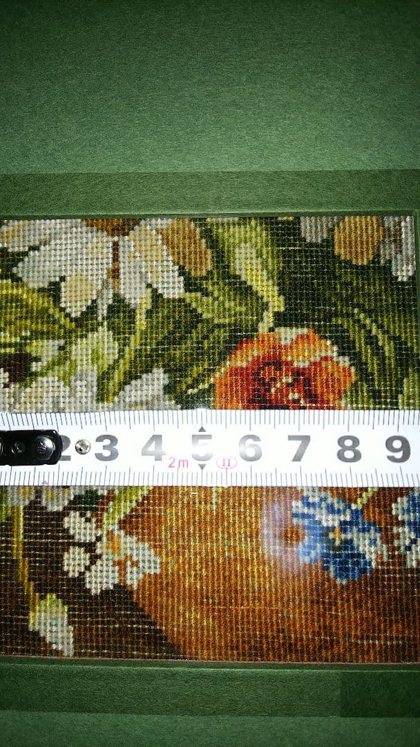 手織りペルシャ絨毯　タブリーズ産絨毯絵画　ウール&シルク