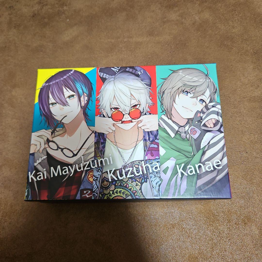 黛灰オードトワレ、葛葉オードトワレ、叶オードトワレ