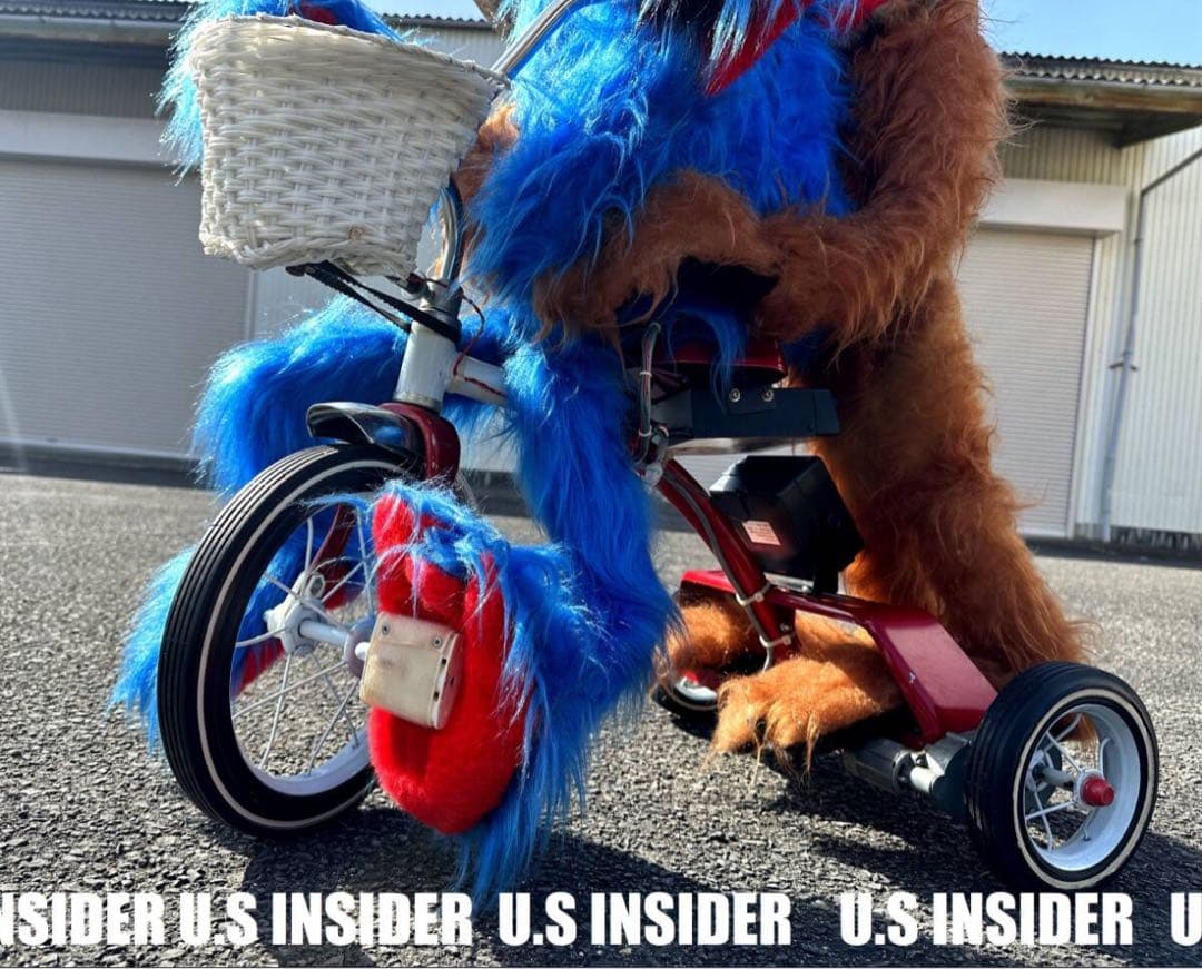 雑*屋様 幻の試作品!? 可愛すぎる!! 三輪車 モンスター兄弟（プロモ、マイク