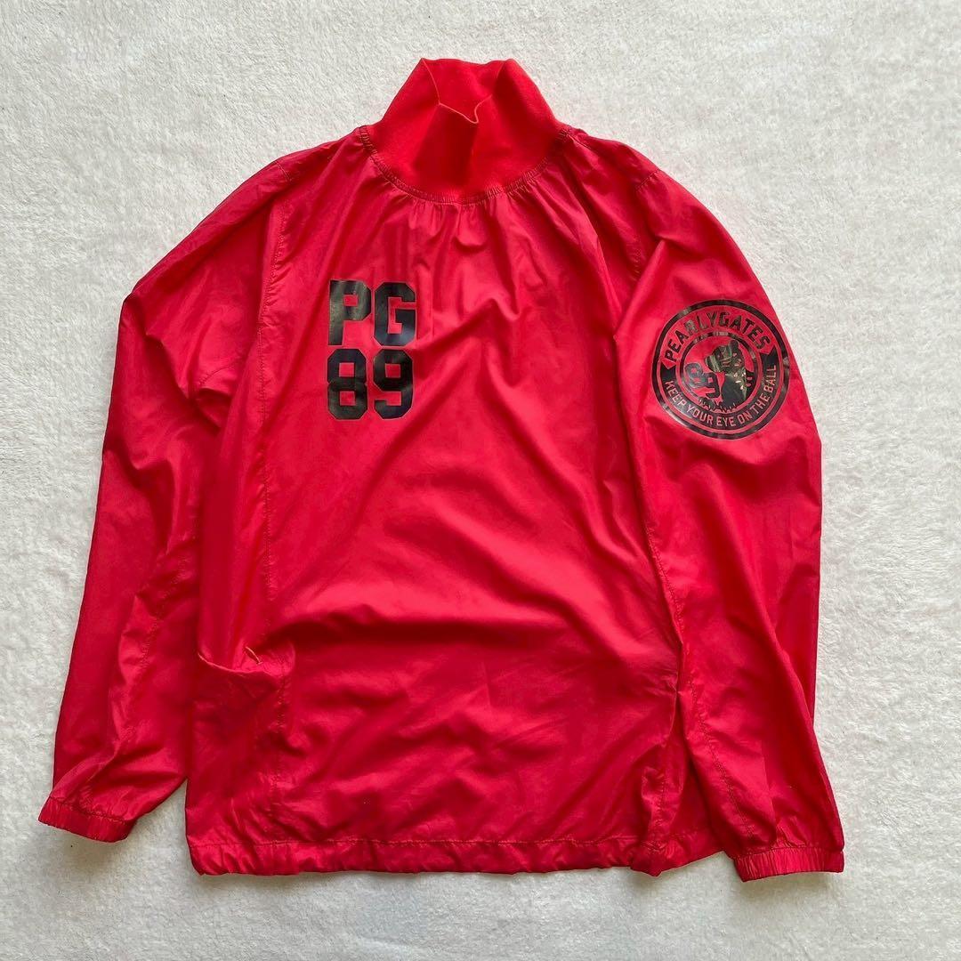 極美品　パーリーゲイツ　ツインスニード 　2枚セット　蓄熱　モックネック　レッド