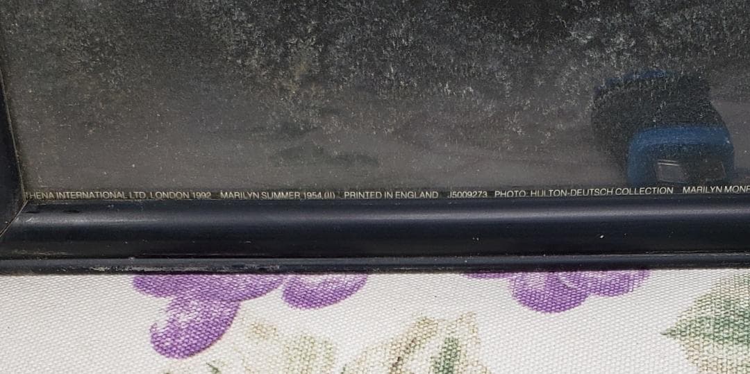 ケロ◆マリリン・モンロー ポスター 額装 1954年 マリリンモンロー◆