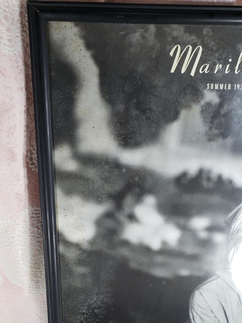 ケロ◆マリリン・モンロー ポスター 額装 1954年 マリリンモンロー◆