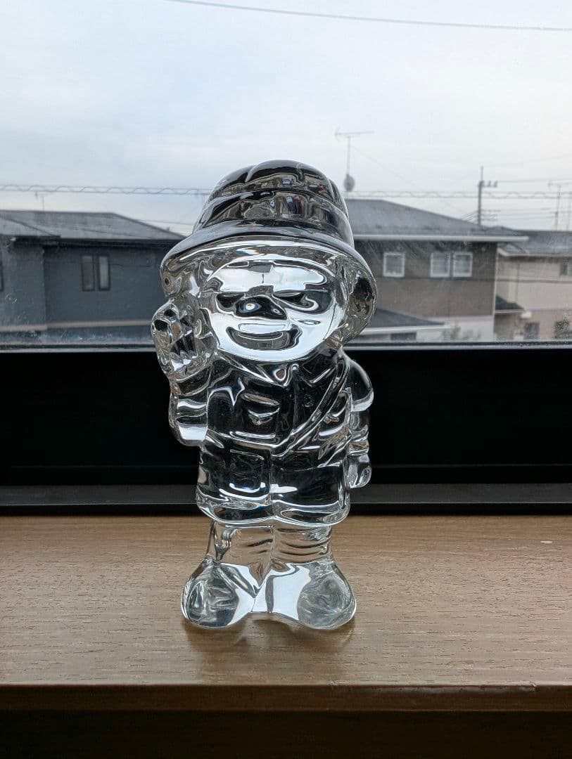クリスタルひとしくん クリスタルガラス
