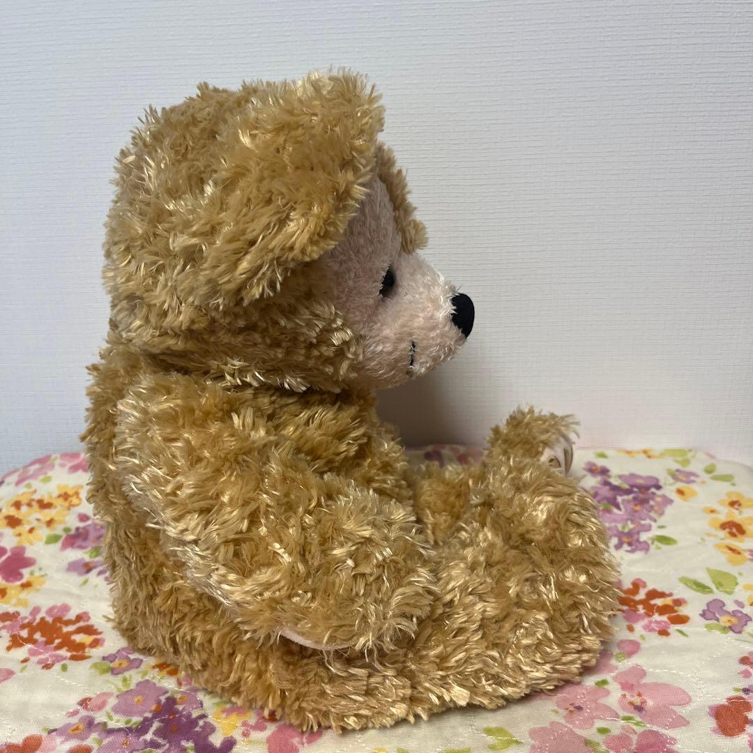 正規品　初期 ダッフィー ぬいぐるみ WDW クリーム ディズニーベア 白タグ