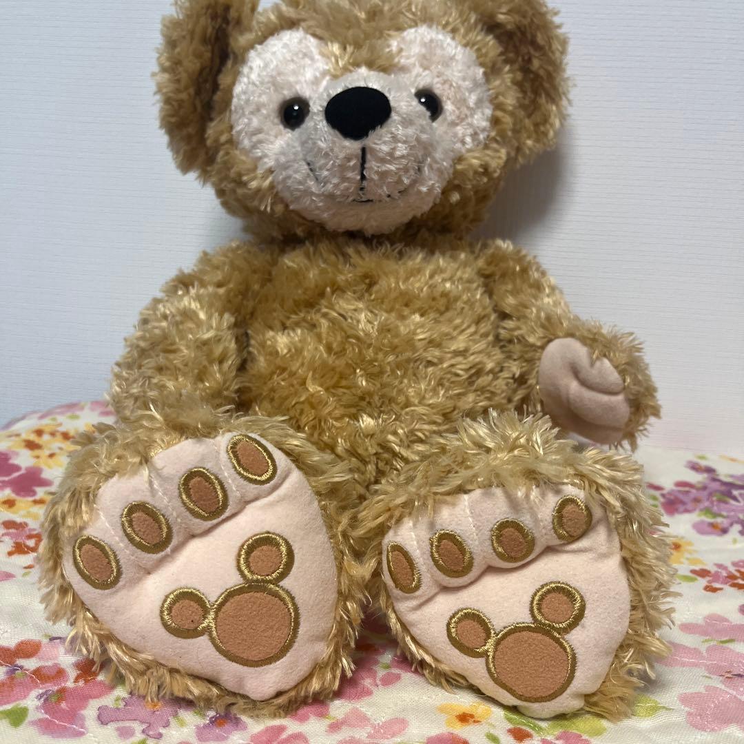 正規品　初期 ダッフィー ぬいぐるみ WDW クリーム ディズニーベア 白タグ